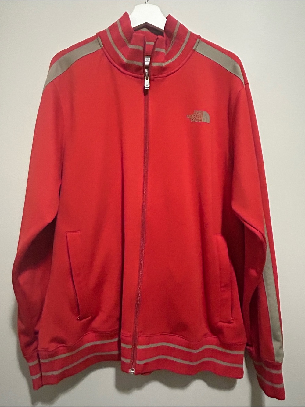 Vintage The North Face Red Track Jacket